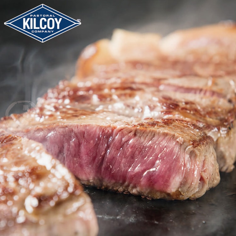 【勝崎生鮮】女王節限定)澳洲安格斯黑牛藍鑽凝脂牛排15片組(150公克/1片)-加碼送1片共16片