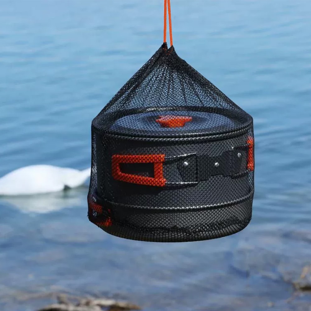 【FUJI-GRACE 日本富士雅麗】野炊戶外便攜碳鋼鍋具五件組 露營器具