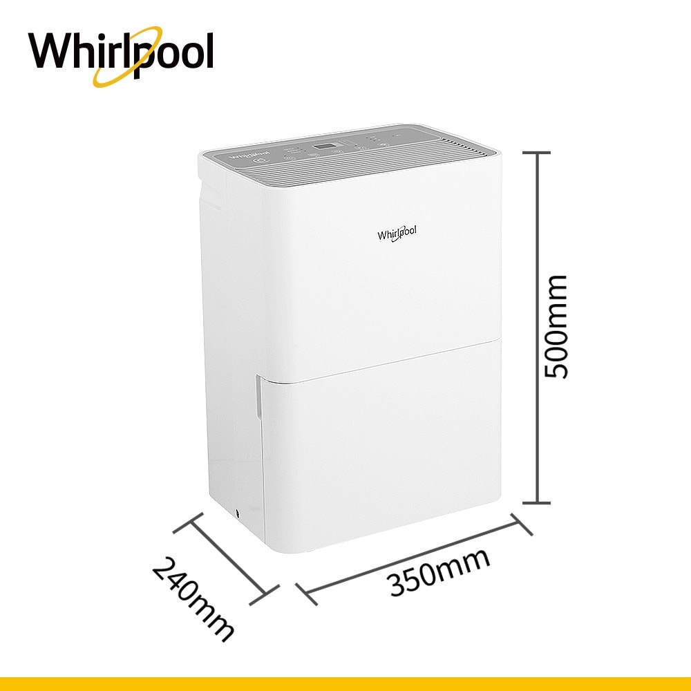 【Whirlpool 惠而浦】高效節能除濕型10公升第六感智能除濕機 WDEE10TW (三級能效)