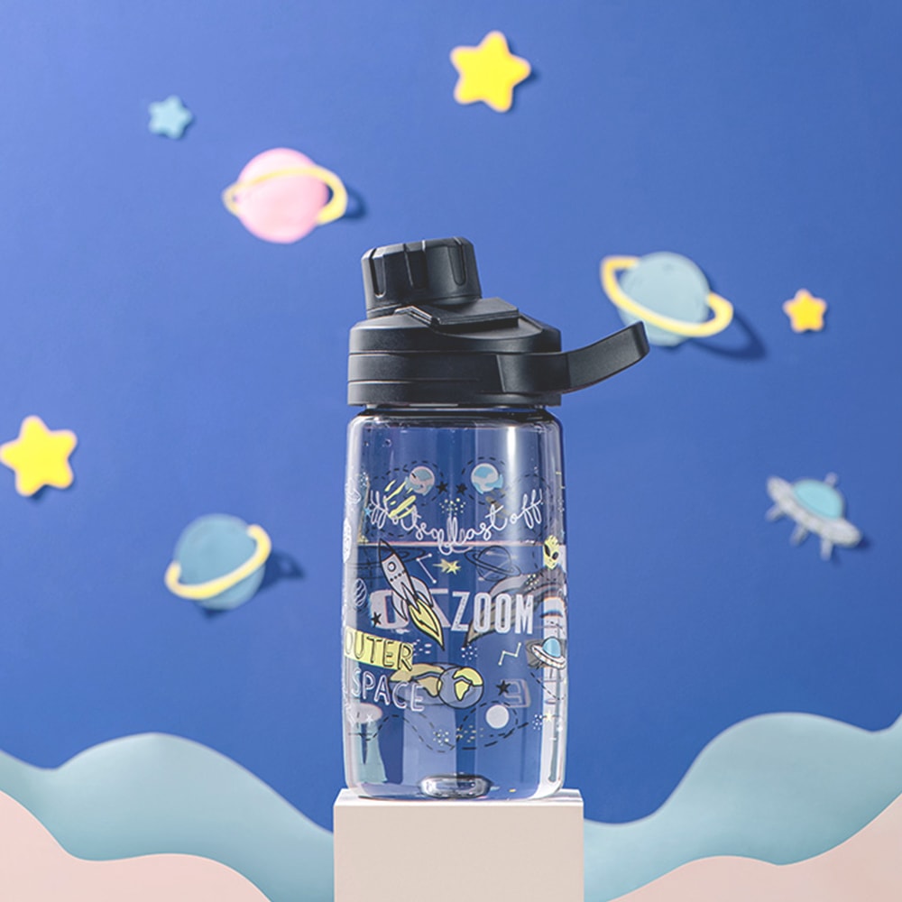 【FUJI-GRACE 日本富士雅麗】Tritan旋蓋兒童水壺450ml 三色可選