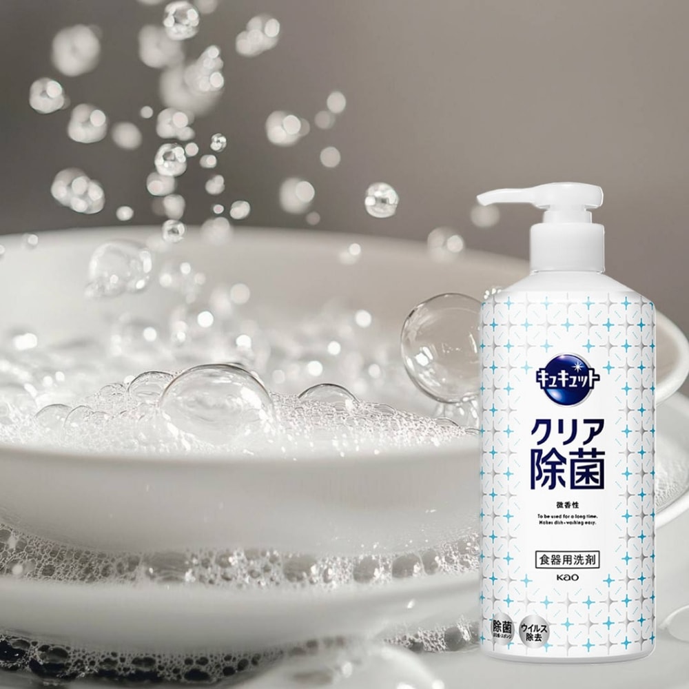 【KAO 花王】【3入組】日本KAO花王按壓式抑菌洗碗精480ml