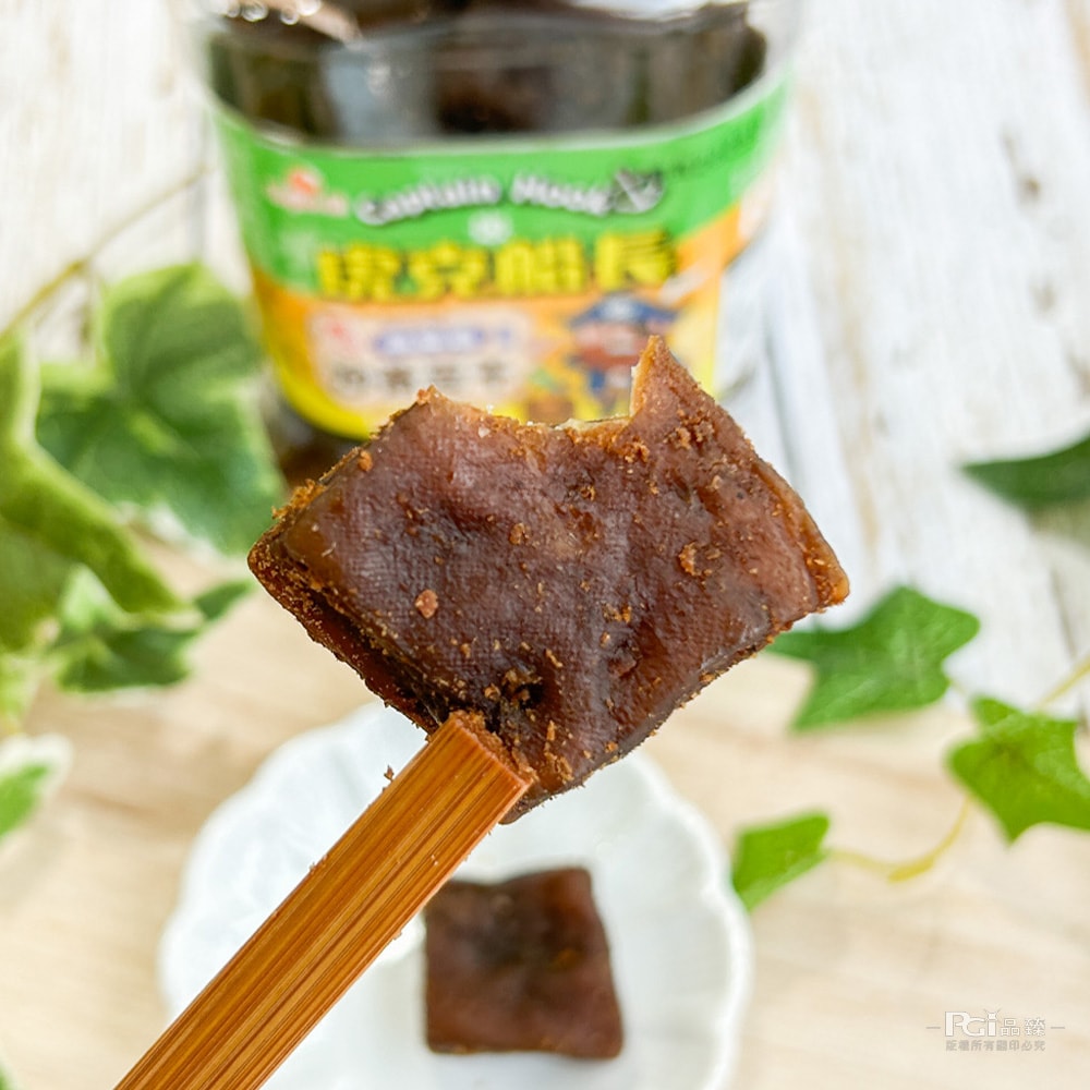 【巧益】虎克船長豆干系列(辣味&沙茶&蒜味)(330g)_3罐組