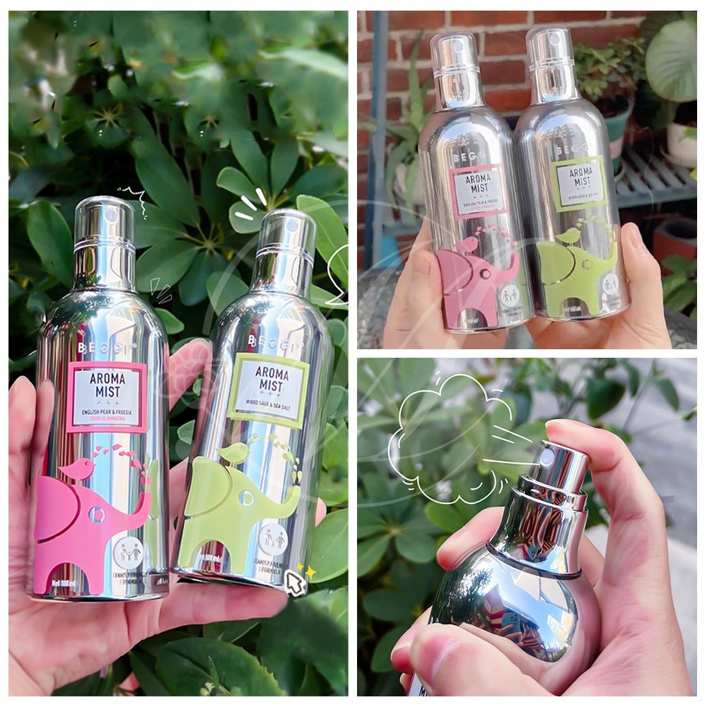 【BEGGI】紐西蘭Beggi香氛噴霧1+1組(小蒼蘭100ml+鼠尾草100ml)