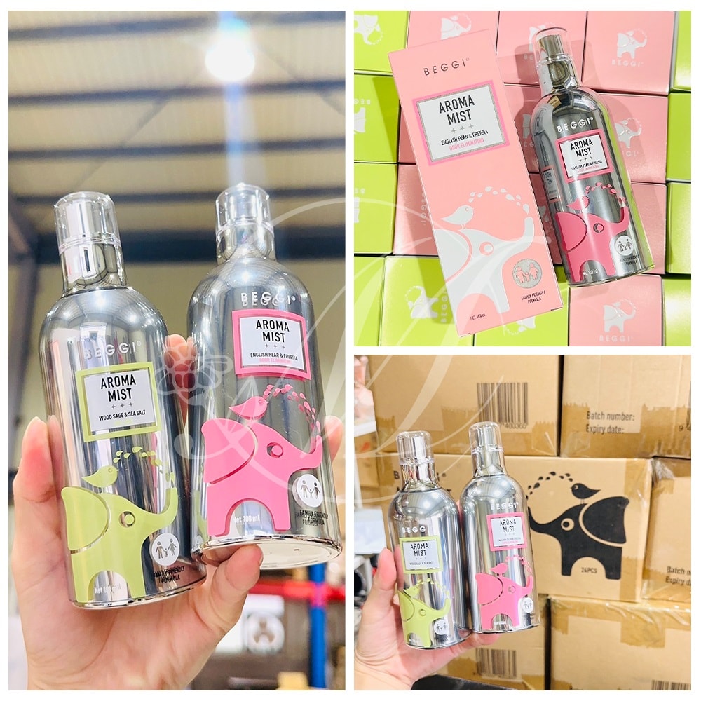 【BEGGI】紐西蘭Beggi香氛噴霧1+1組(小蒼蘭100ml+鼠尾草100ml)