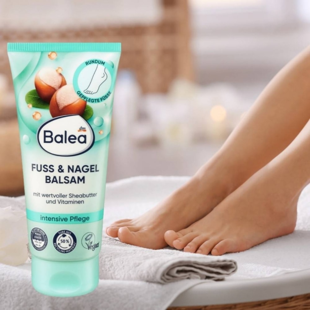 【Balea 芭樂雅】(3入組)德國Balea乳木果油護足霜100ml