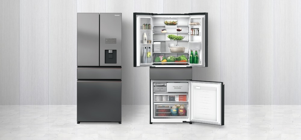 【Panasonic 國際牌】540公升 無邊框霧面玻璃4門變頻電冰箱 NR-D541PG-H1