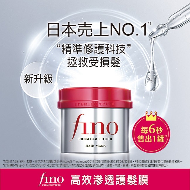 【FINO】高效滲透護髮膜(升級版)230G