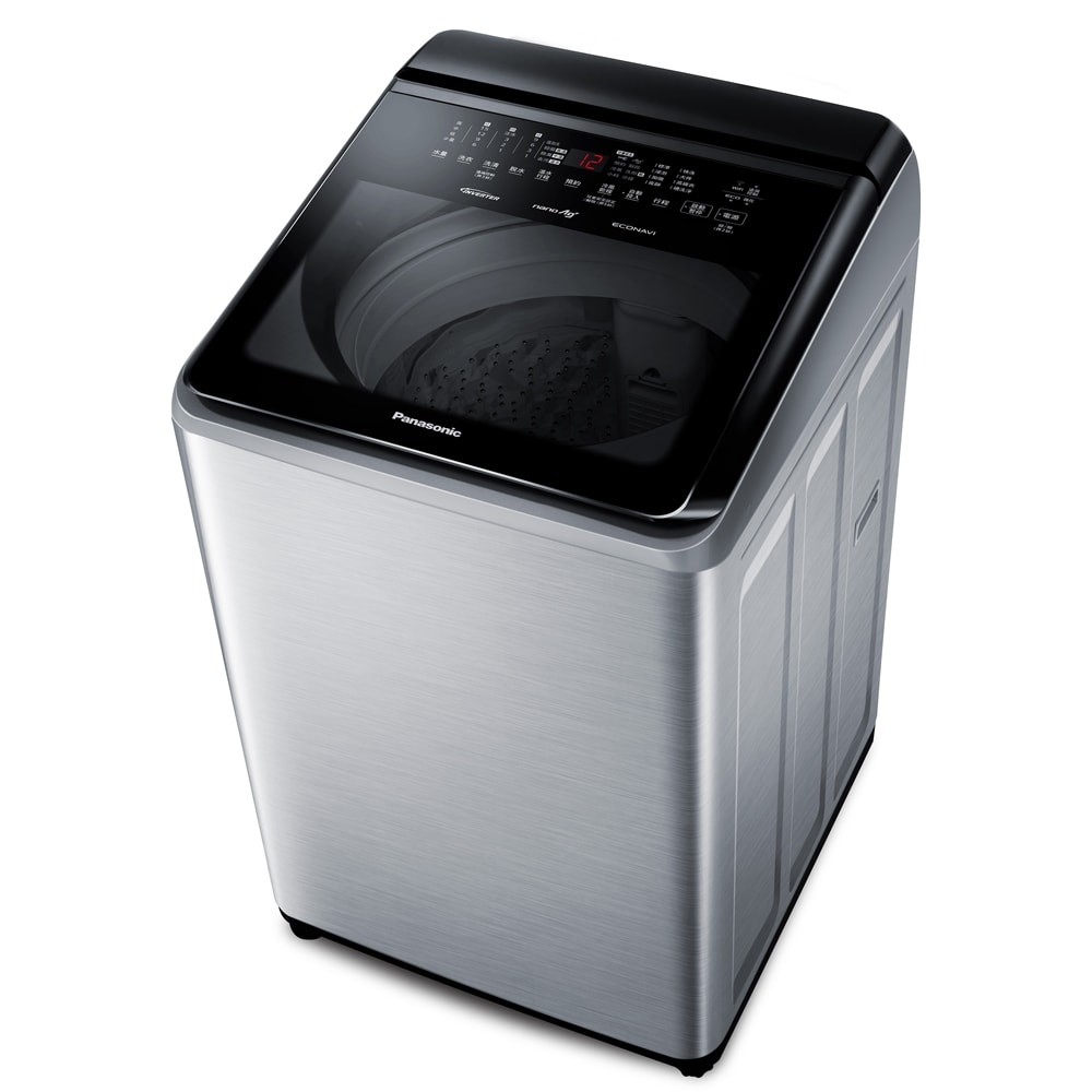 【Panasonic 國際牌】19公斤 變頻直立溫水洗衣機 NA-V190NMS-S