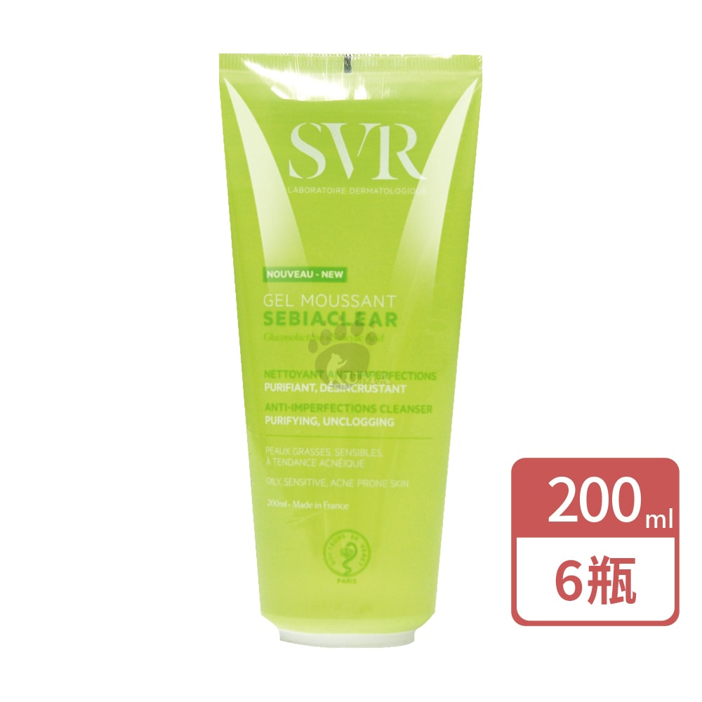 【SVR詩芙雅】青春控油潔膚凝膠 200ml/6瓶