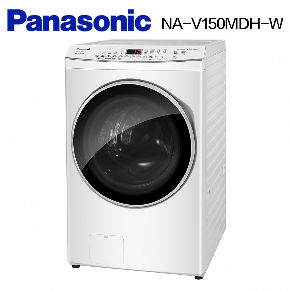 【Panasonic 國際牌】15公斤IOT智慧聯網洗脫烘滾筒洗衣機 NA-V150MDH-W