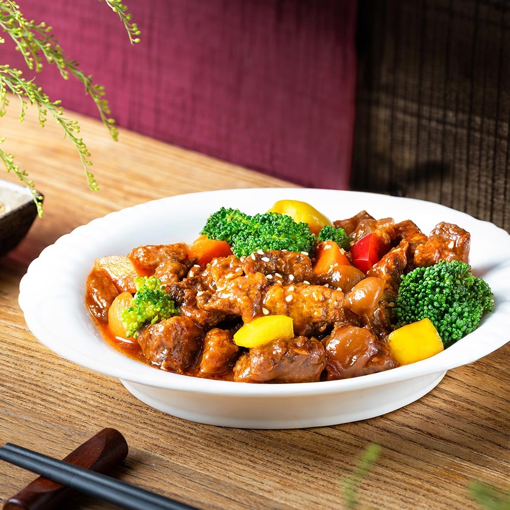 【野人舒食】秘製糖醋排骨酥 (500g/盒)*3入