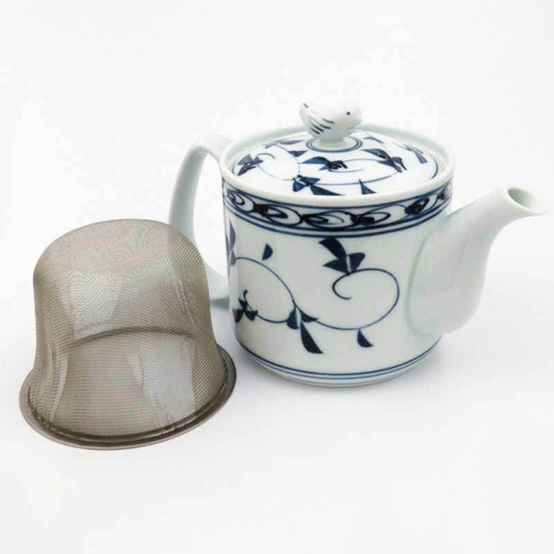 【波佐見燒】日本 大花雛菊/唐草 茶壺 (3款可選) 泡茶壺 茶壺 茶具 日本茶壺 手工茶壺