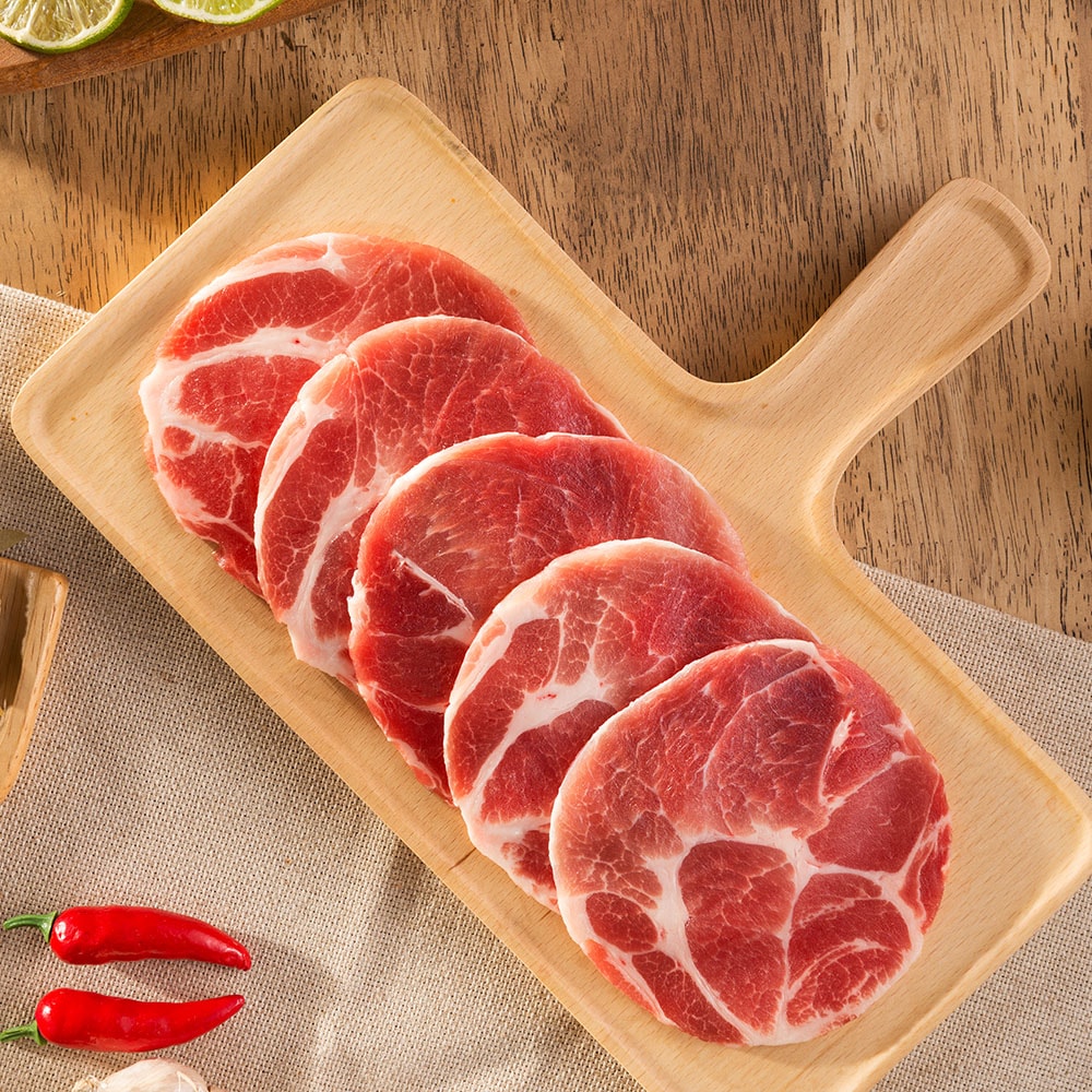 【華得水產】豬梅花肉500g/包〡火鍋燒烤〡炒煮皆宜〡軟嫩多汁〡家常必備