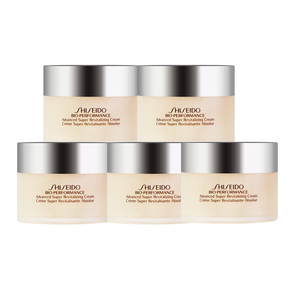 【SHISEIDO 資生堂】百優精純乳霜 新版無盒 18ml 5入組 國際航空版