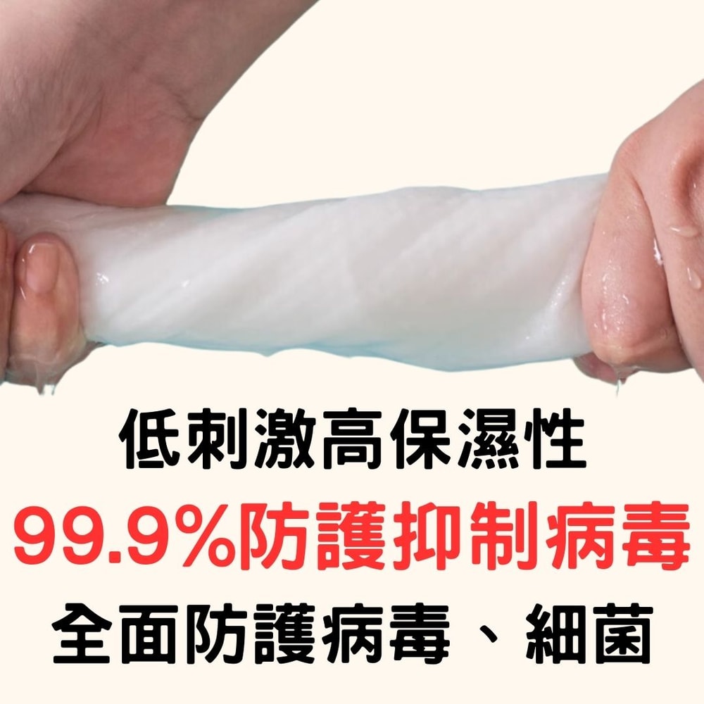 【Let-Green 立得清】抗菌抗病毒濕巾 50抽*12組