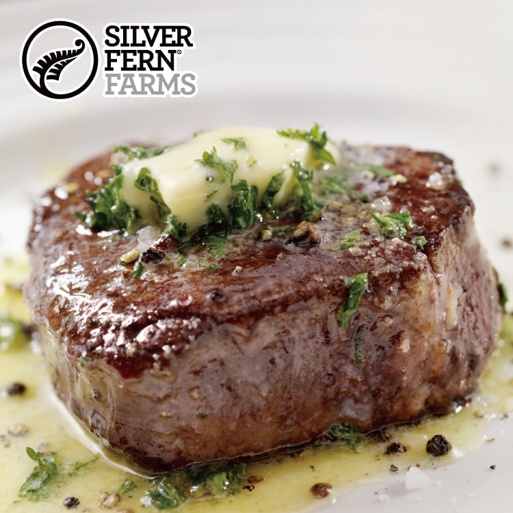 【勝崎生鮮】(女王節限定)紐西蘭銀蕨PS極鮮嫩菲力牛排10片組(100克/片)-加碼送1片共11片