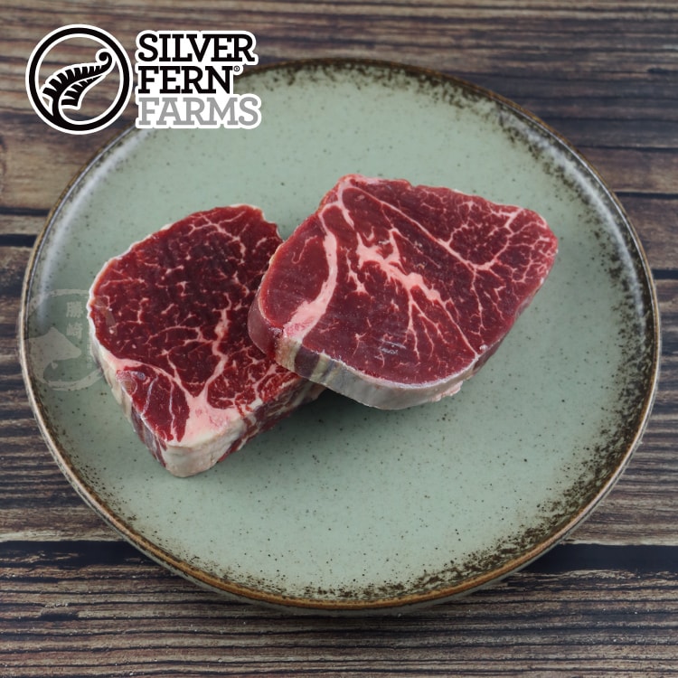 【勝崎生鮮】(女王節限定)紐西蘭銀蕨PS極鮮嫩菲力牛排10片組(100克/片)-加碼送1片共11片