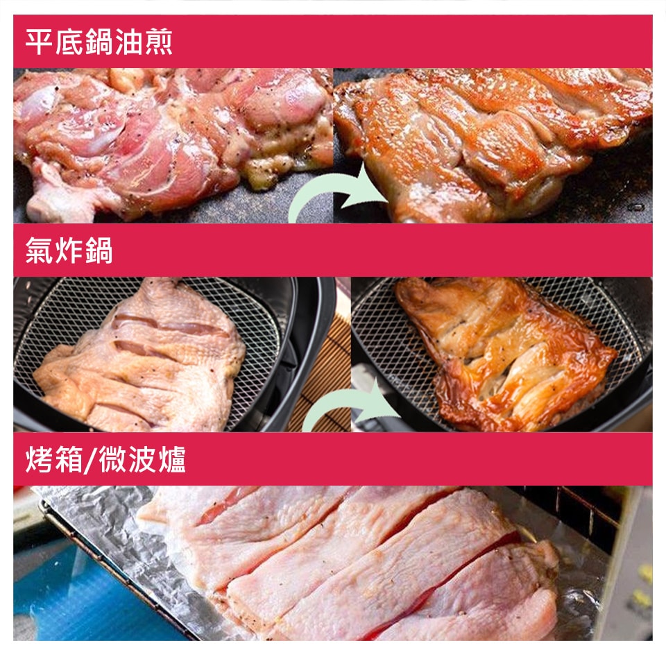 【金園排骨】大塊吃肉組(排骨x8+雞腿x2)