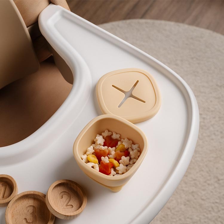 【hegen】成長餐桌兒童學習餐具|點心碗