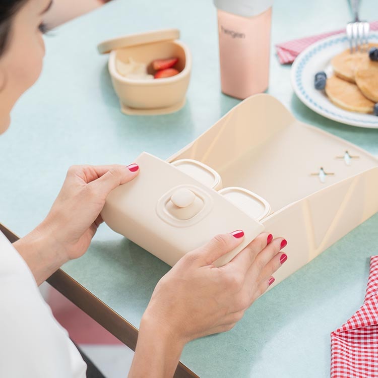 【hegen】成長餐桌兒童學習餐具|豪華組