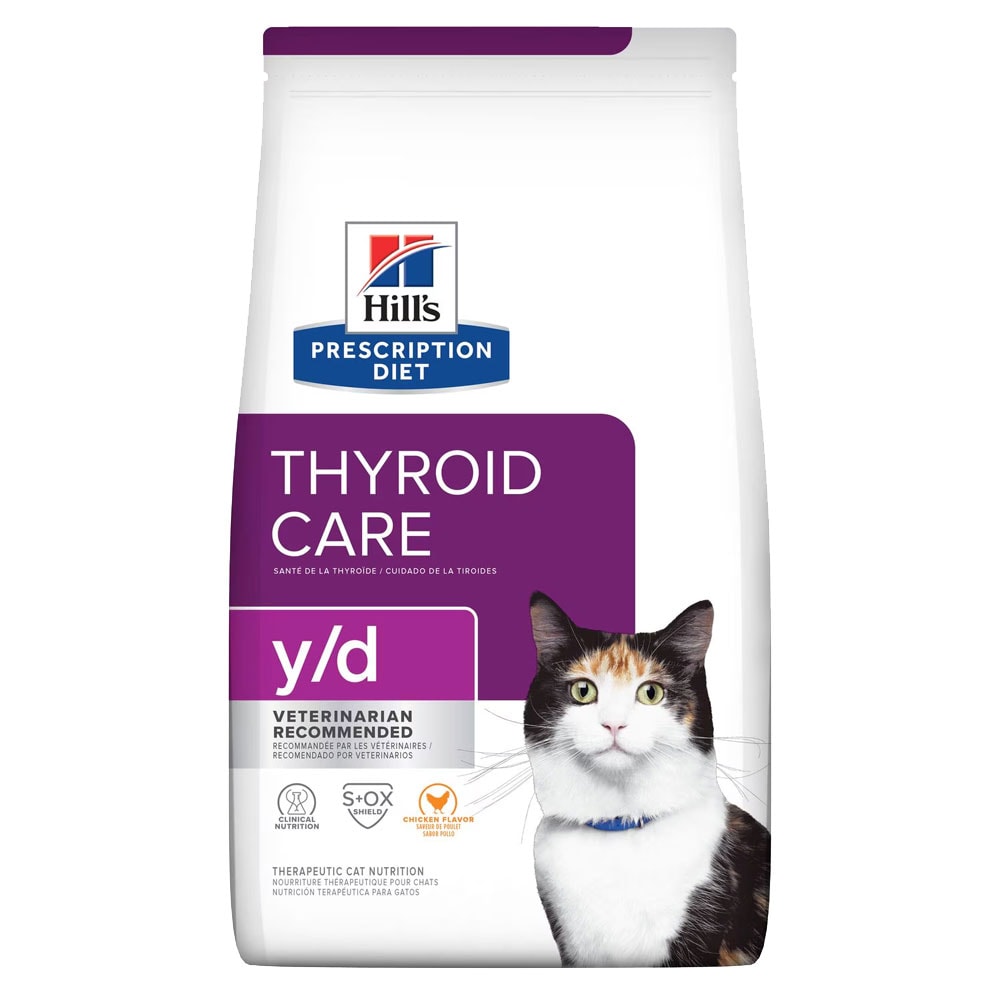 【Hills 希爾思】Hill's 希爾思 貓用 y/d 健康 4LB 處方 貓飼料