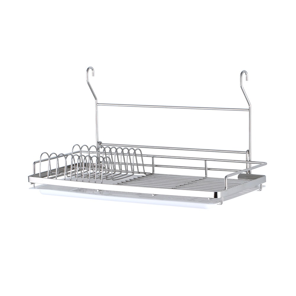【生活采家】台灣製SUS304掛式碗盤瀝水架