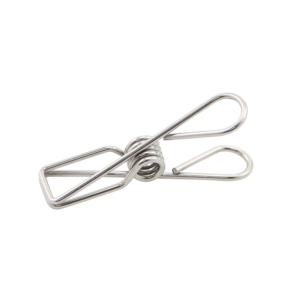 【生活采家】台灣製304不鏽鋼曬衣夾_20入