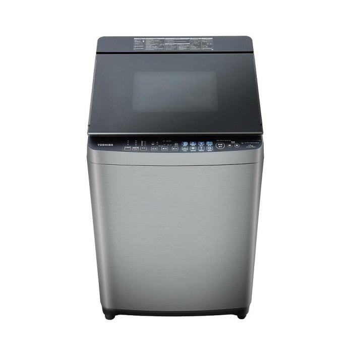 【TOSHIBA 東芝】17KG 旗艦直立式鍍膜奈米泡泡變頻洗衣機 AW-DMUH17WATA(SS)
