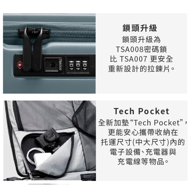 【LOJEL】CUBO 新版28吋上掀式擴充胖胖箱 ｜趣買購物