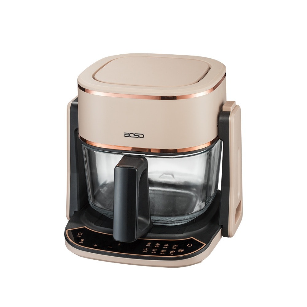 【BOSO】迷你廚房 全能料理玻璃翻轉氣炸鍋 BSKT-OA45M