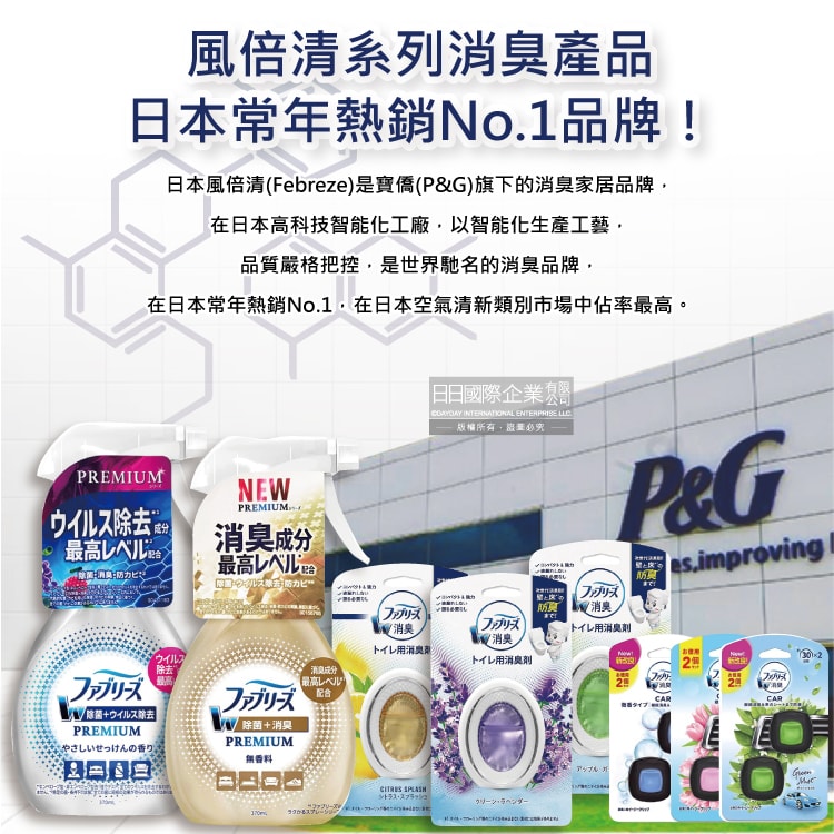 【Febreze 風倍清】淨味持香約8週浴室廁所W消臭芳香劑6.3mlx2入/盒(按鈕型1鍵除臭,如廁淨化空氣防臭香氛盒,衛浴去味自動擴香)
