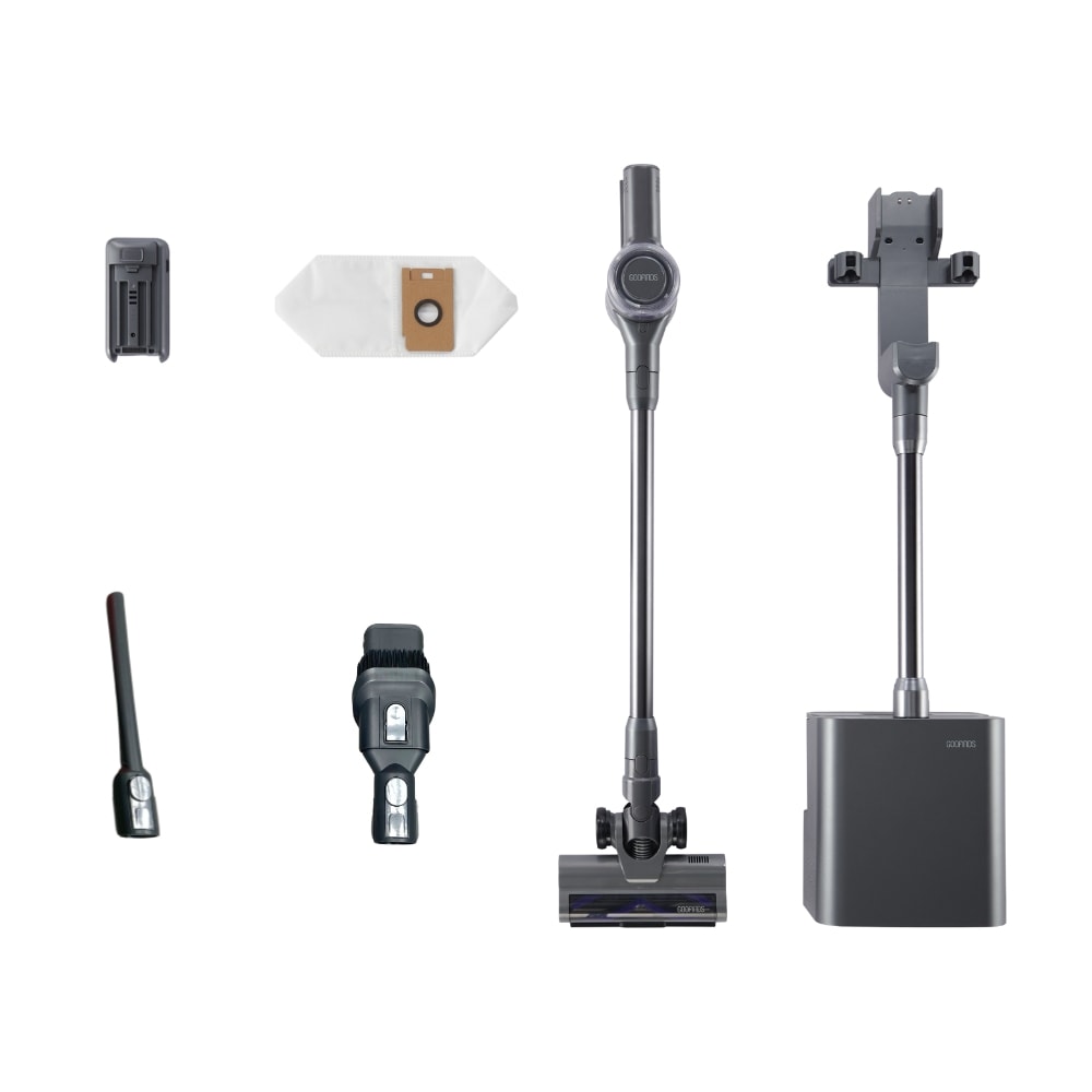 【GOOFINDS】谷凡 自動集塵寵物吸塵器 標配+UV燈電動除蟎刷頭