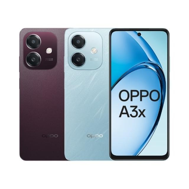 【OPPO】A3x 6.67吋(4G/128G) AI人像美顏手機