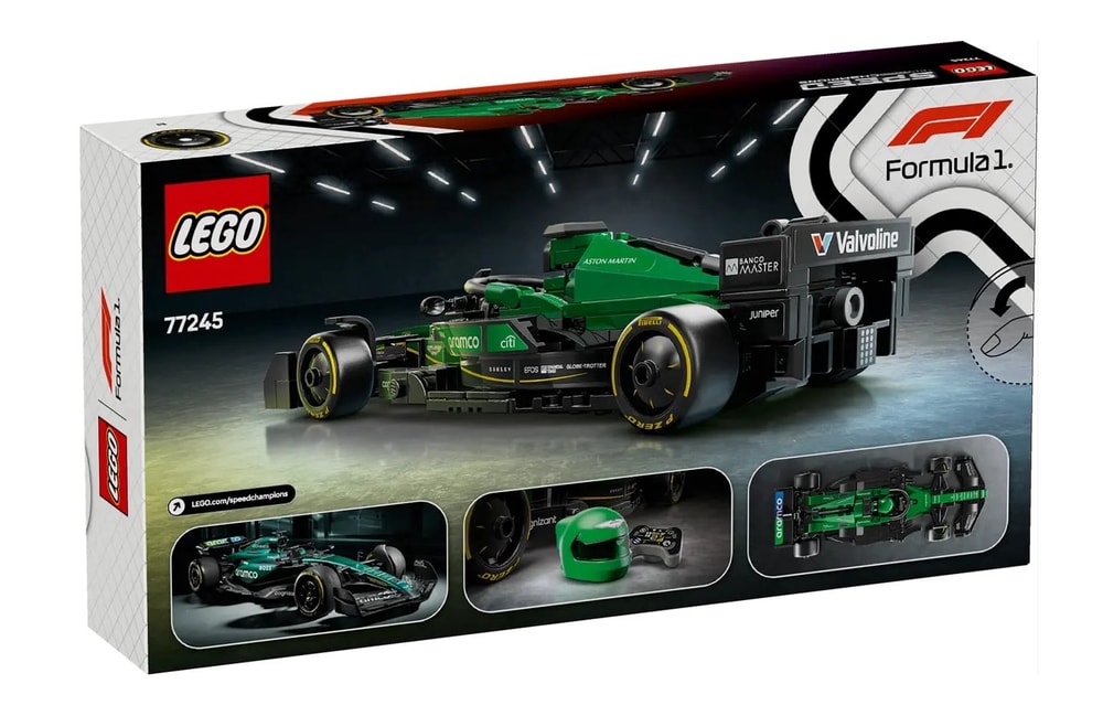 【LEGO 樂高】磚星球〡 77245 Speed系列 Aston Martin Aramco F1® AMR24 Race Car
