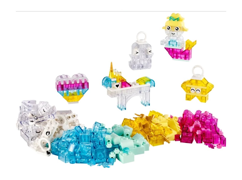 【LEGO 樂高】磚星球〡 11040 經典系列 神奇透明百寶盒 Magical Transparent Box