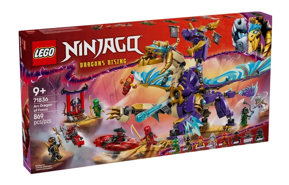 LEGO 樂高】磚星球〡71836 旋風忍者神主專注龍Arc Dragon of