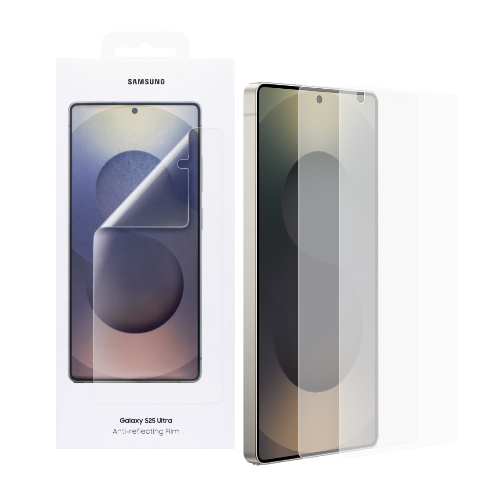 【Samsung 三星】Galaxy S25 Ultra 原廠抗反光螢幕保護貼 -內附 2片保貼 (EF-US938)