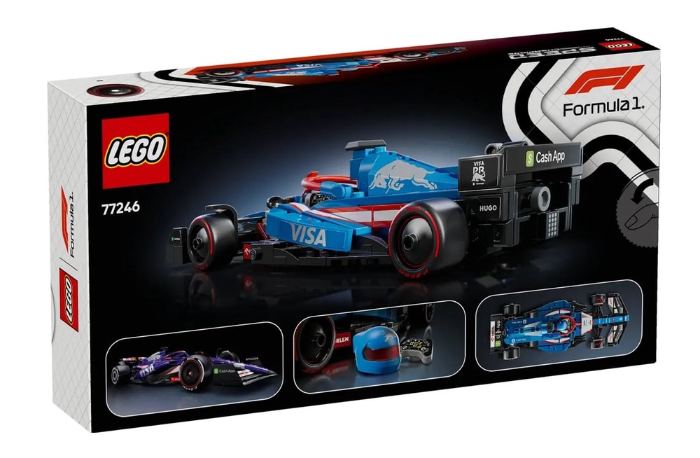 【LEGO 樂高】磚星球〡 77246 Speed系列 Visa Cash App RB VCARB 01 F1® Race Car