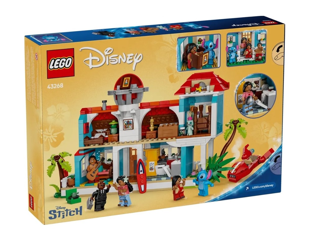 【LEGO 樂高】磚星球〡 43268 迪士尼系列 星際寶貝 海灘小屋 Lilo and Stitch Beach House