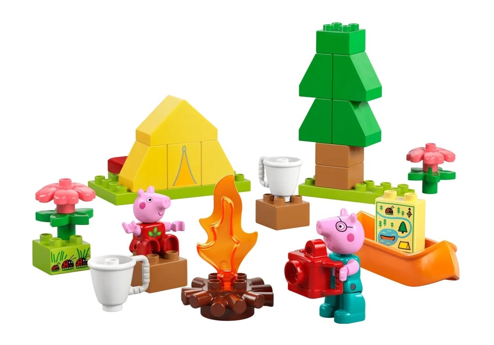 【LEGO 樂高】磚星球〡 10452 得寶系列 露營之旅 Camping Trip