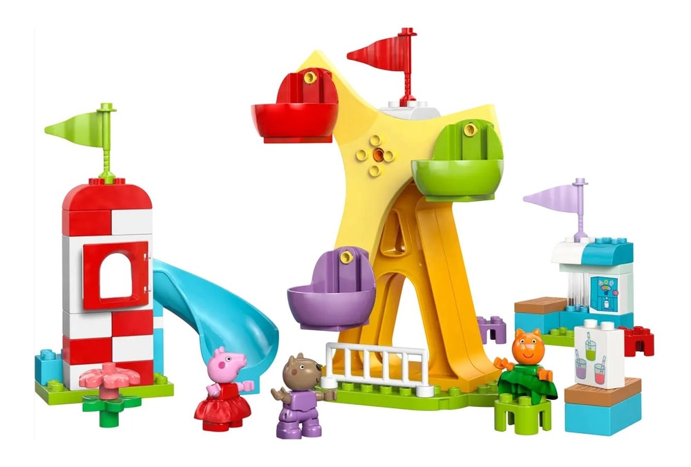 【LEGO 樂高】磚星球〡 10453 得寶系列 露天遊樂園 Funfair