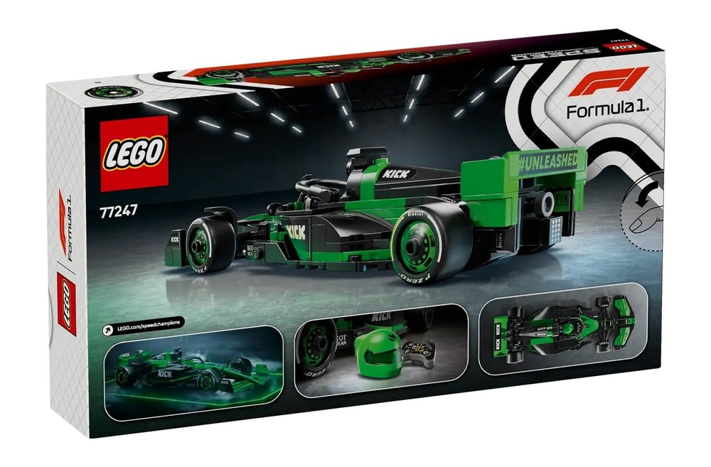 【LEGO 樂高】磚星球〡 77247 Speed系列 KICK Sauber F1® Team C44 Race Car