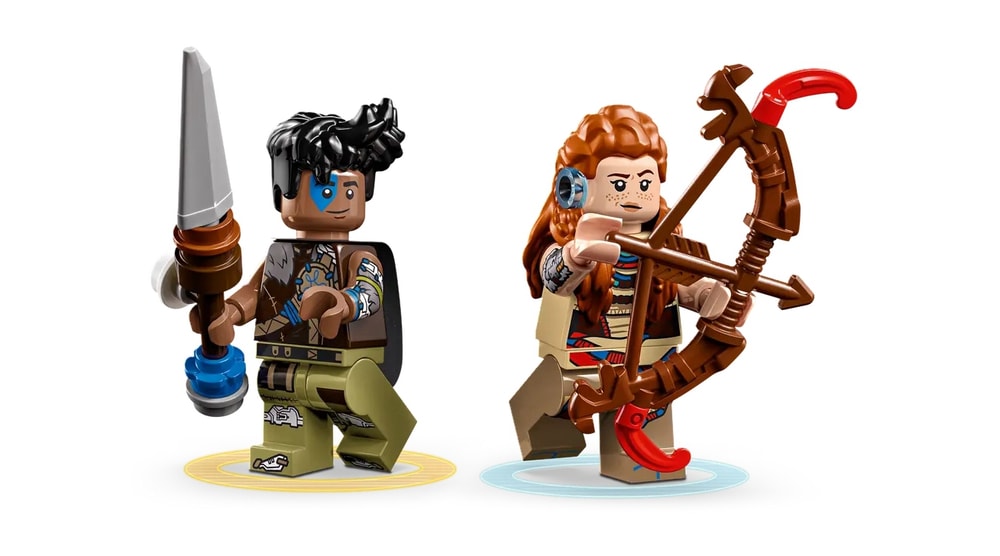 【LEGO 樂高】磚星球〡 77037 地平線系列 亞蘿伊和華爾大戰殼行者與鋸齒獸 Aloy & Varl vs. Shell-Walker & Sawtooth