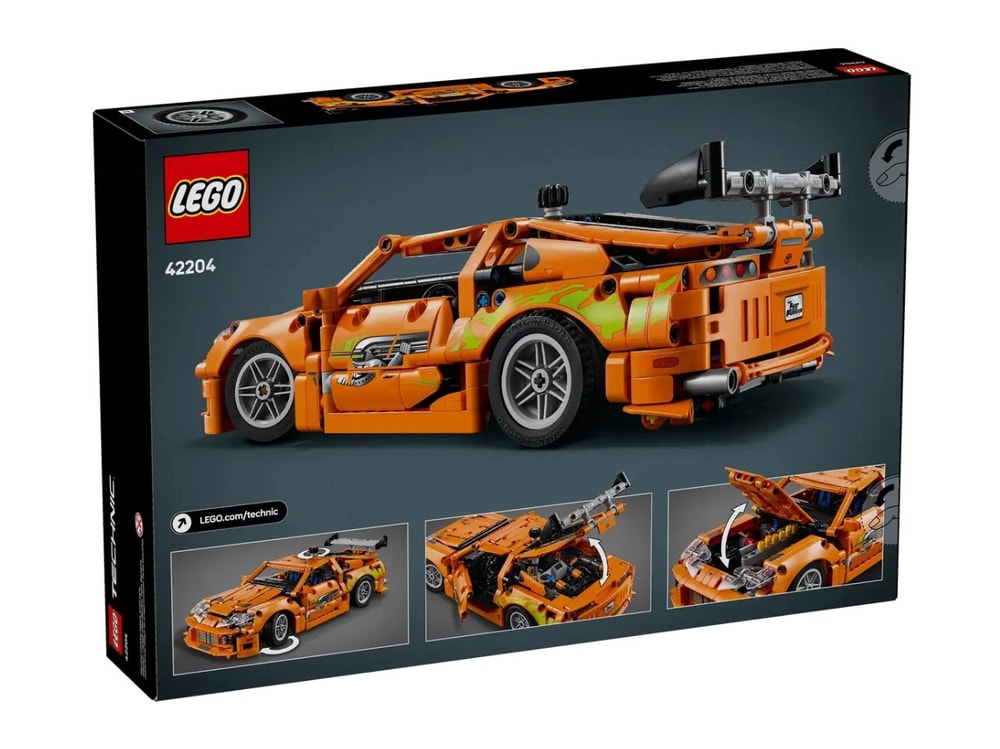 【LEGO 樂高】磚星球〡 42204 動力科技 玩命關頭 豐田 Fast and Furious Toyota Supra MK4 Fast and Furious Toyota Supra MK4
