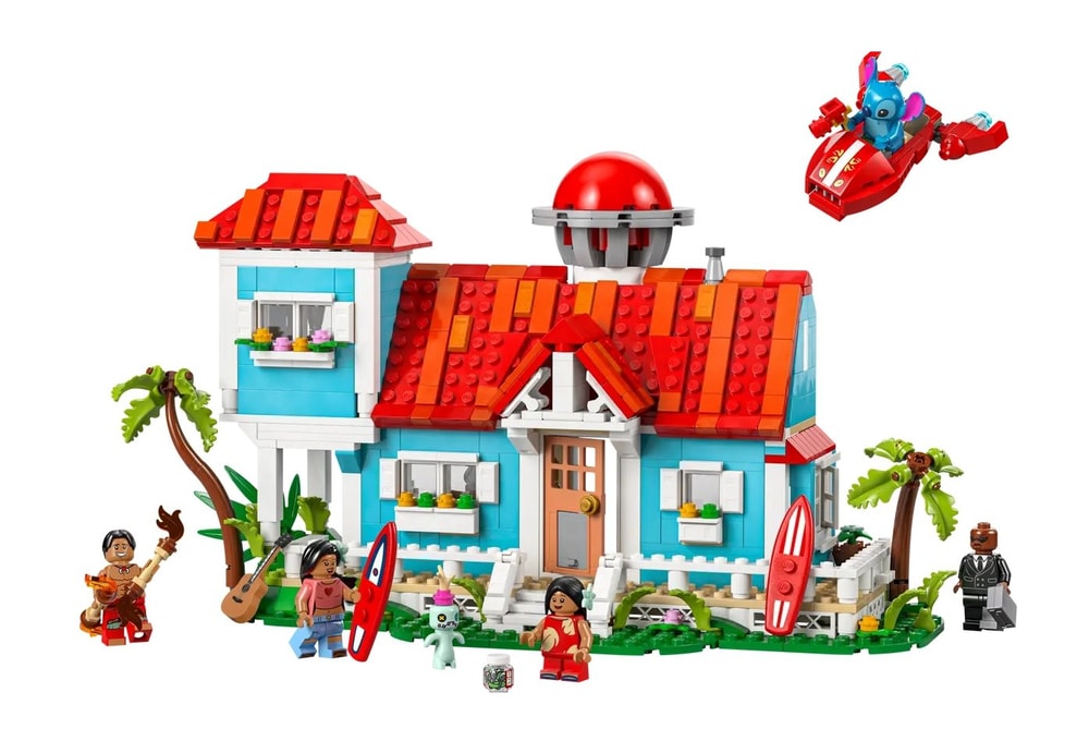 【LEGO 樂高】磚星球〡 43268 迪士尼系列 星際寶貝 海灘小屋 Lilo and Stitch Beach House