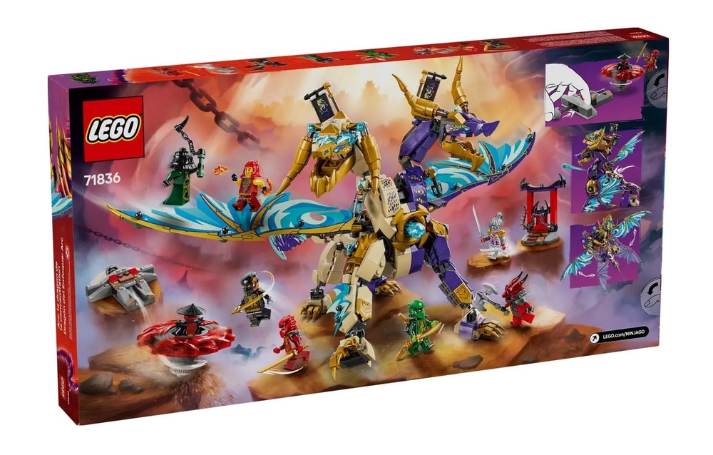 LEGO 樂高】磚星球〡71836 旋風忍者神主專注龍Arc Dragon of