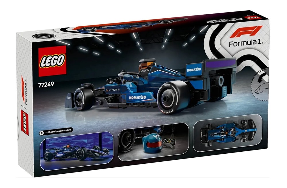 【LEGO 樂高】磚星球〡 77249 Speed系列 Williams Racing FW46 F1® Race Car