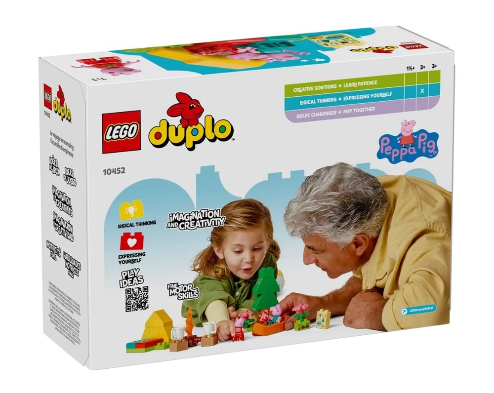 【LEGO 樂高】磚星球〡 10452 得寶系列 露營之旅 Camping Trip
