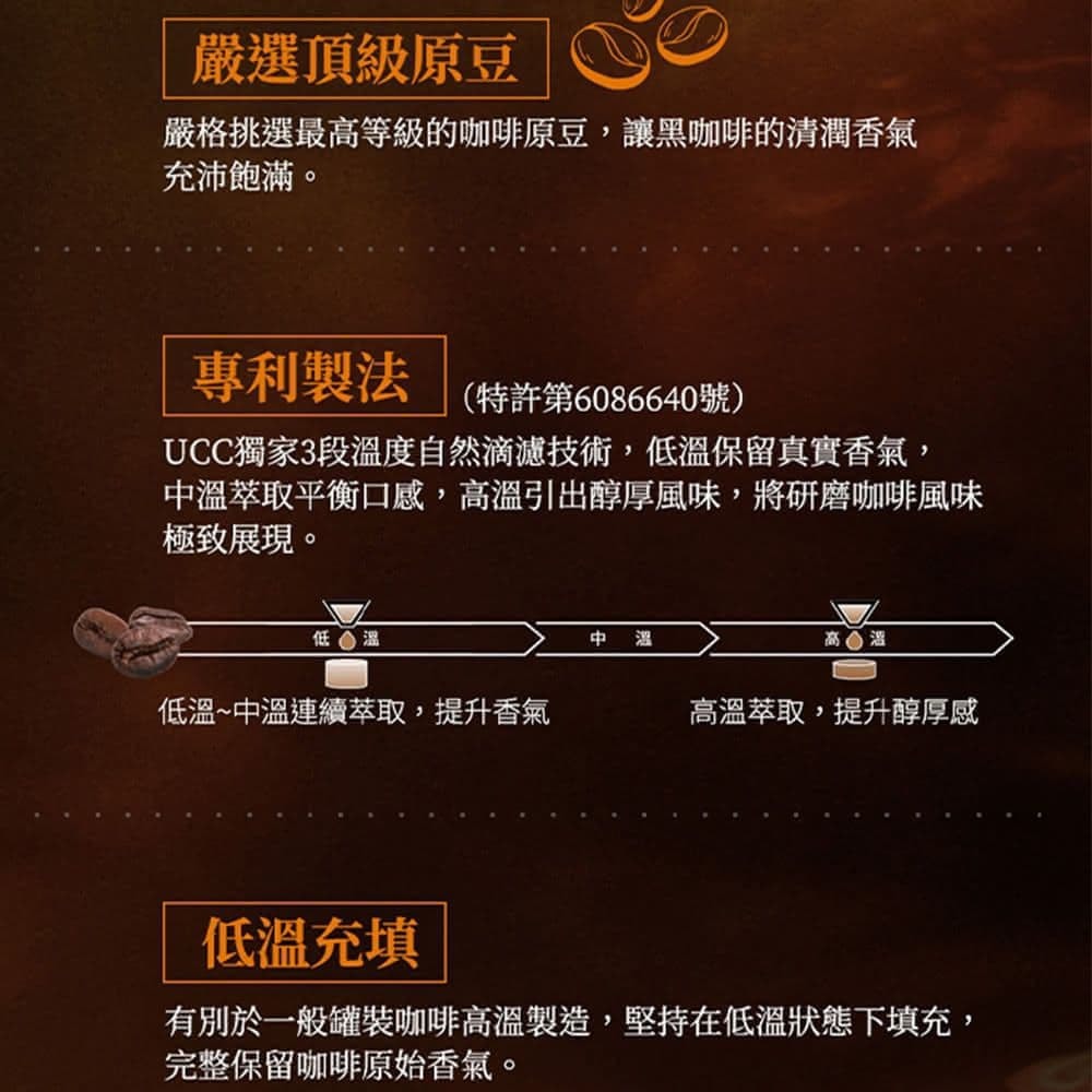 【UCC】BLACK無糖咖啡(275gx24入/箱) x2箱