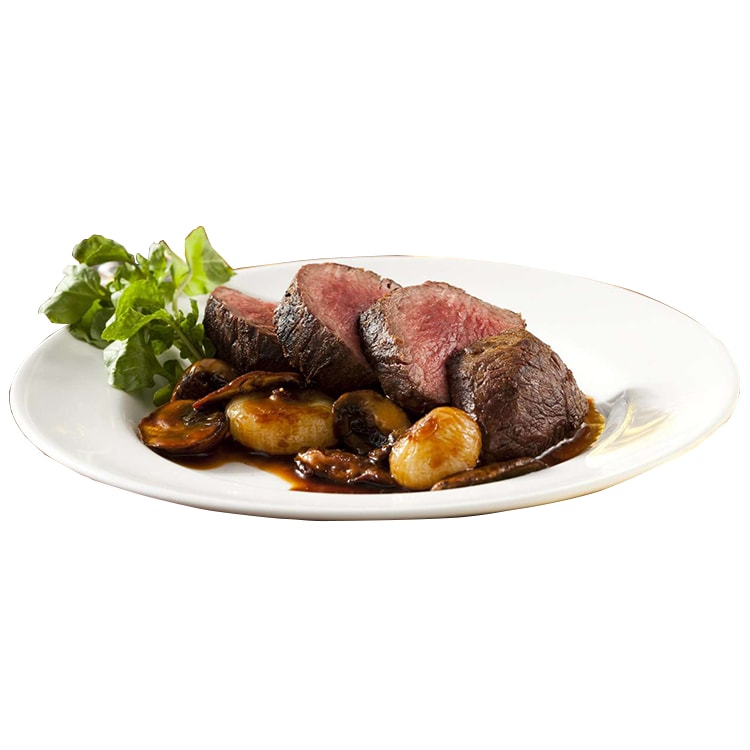 【勝崎生鮮】美國安格斯黑牛濕式熟成小菲力牛排10包組(180公克/1-2塊)